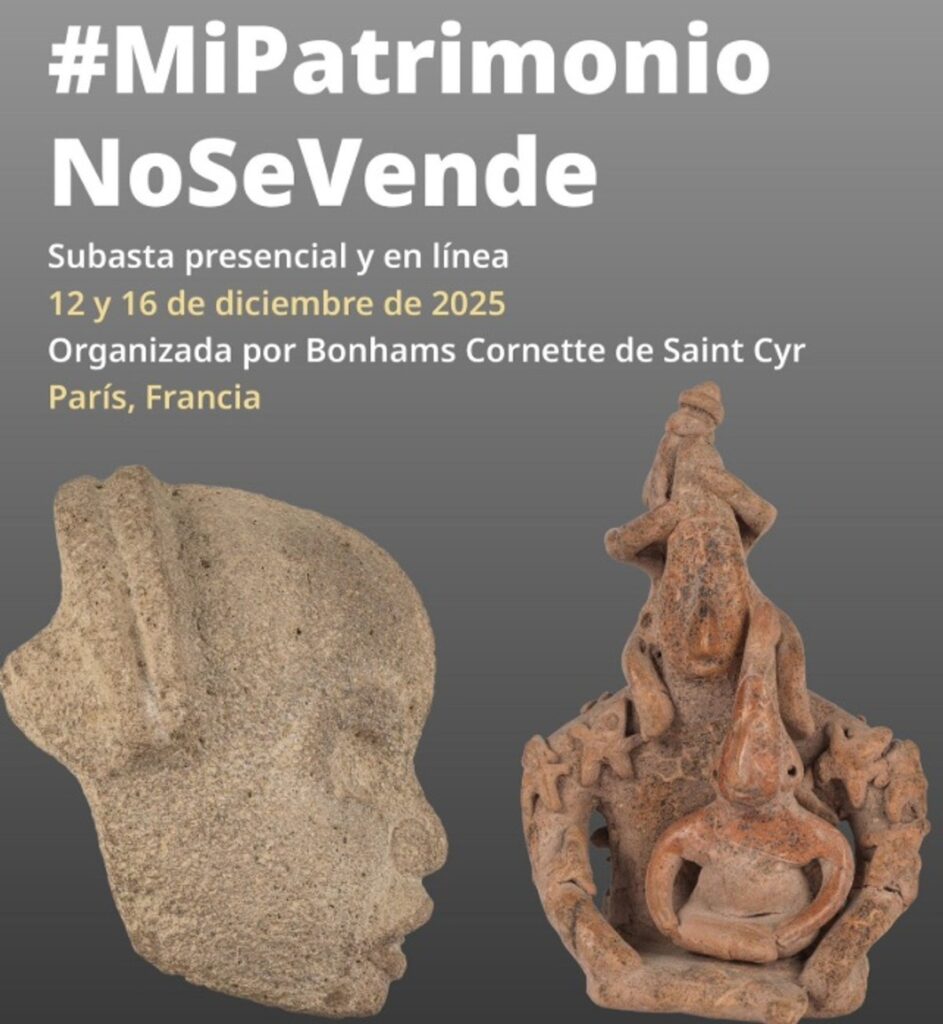 México denuncia subasta francesa de piezas prehispánicas