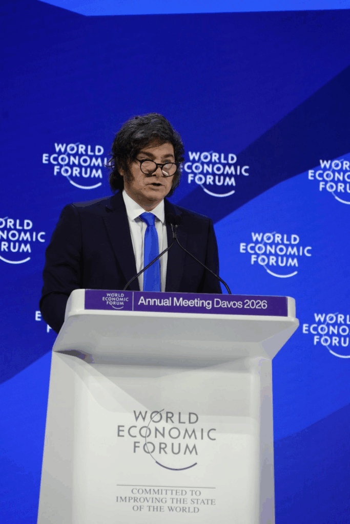 Javier Milei Davos 2026