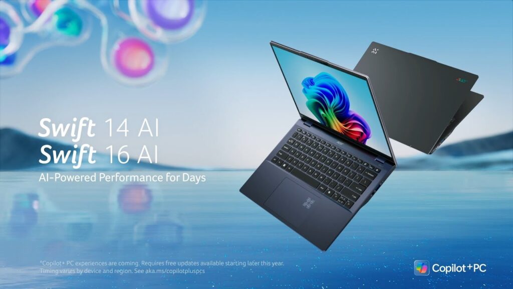 AI PCs de Acer