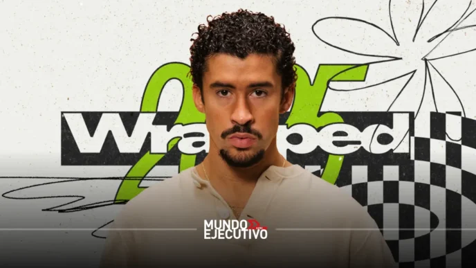 Bad Bunny es el artista más escuchado del mundo en Spotify 2025