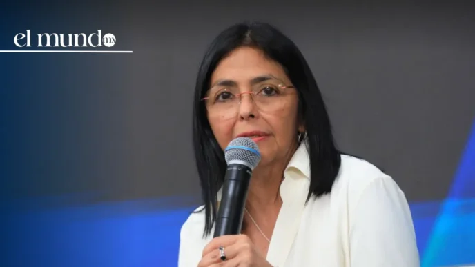 ¿Quién es Delcy Rodríguez, la nueva presidenta interina de Venezuela?