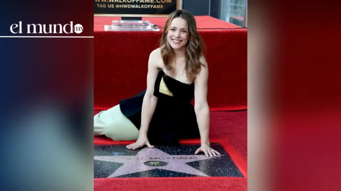 De Mean Girls a Hollywood Boulevard: Rachel McAdams recibe su estrella en el Paseo de la Fama