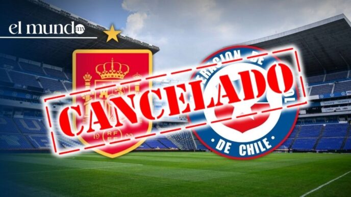 ¡Oficial! Partido amistoso entre España y Chile en Puebla se cancela