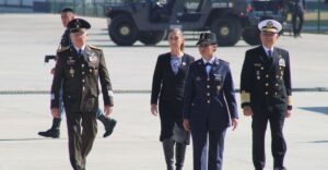 Sheinbaum encabeza la conmemoración del 111 Aniversario de la Fuerza Aérea Mexicana