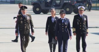 Sheinbaum encabeza la conmemoración del 111 Aniversario de la Fuerza Aérea Mexicana
